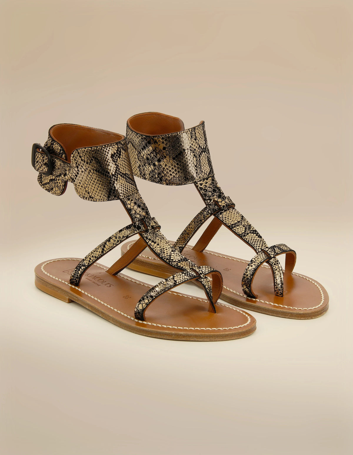 Caravelle - Cuir Hebi Noir