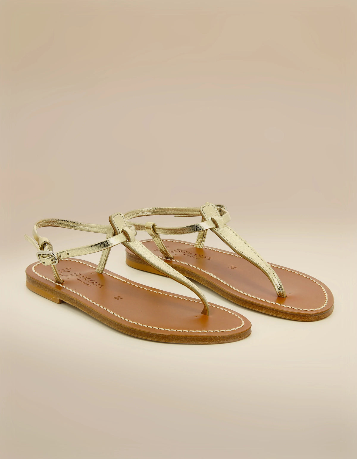 Picon - Cuir Lamé Platine